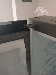 Перевесить двери на новом отдельностоящем холодильнике