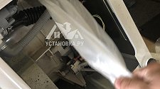 Установить новую отдельно стоящую стиральную машину