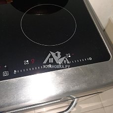 Установить плиту