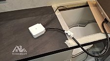 Установить накладную мойку Omoikiri Bosen 57 57-BL