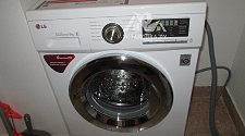 Установить отдельностощую стиральную машину LG F1296WD3