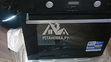 Установить новый электрический духовой шкаф Indesit на подготовленное место