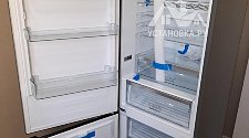 Перенавесить двери холодильника