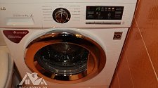 Установить отдельностоящую стиральную машину LG F1296SD3
