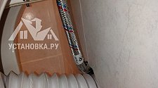 Стандартный монтаж напольного унитаза с пластиковой канализацией