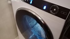 Установить новую отдельно стоящую стиральную машину Haier HW100-BD14378