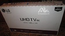 Настроить телевизор LG 43UJ634V