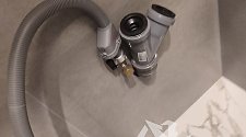 Установить новую отдельно стоящую стиральную машину
