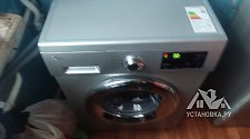 Установить новую отдельно стоящую стиральную машину