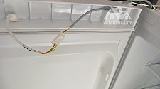 Установить новый отдельно стоящий холодильник