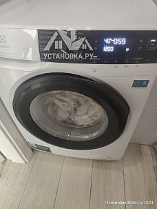 Установить стиральную машину