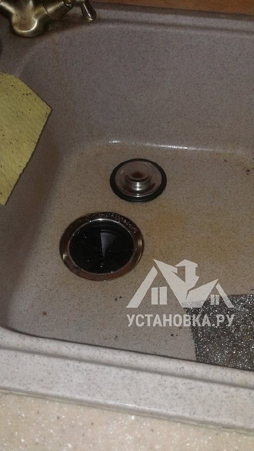 Установить измельчитель In Sink Erator 66-2