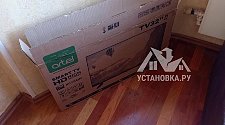 Подвесить и настроить телевизор