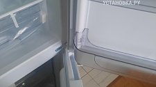 Установить новый отдельно стоящий холодильник