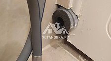 Установить в ванной комнате отдельностоящую стиральную машину Hansa WHP6120D4W