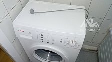 Установить стиральную машину соло LG F1096ND3 в ванной