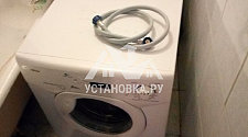 Установить стиральную машину соло в ванной в районе Медведково