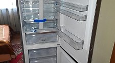 Установить новую отдельно стоящую стиральную машину