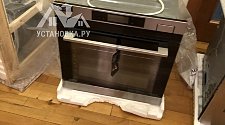 Установить новый электрический духовой шкаф AEG BSK798380M