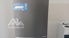Установить новый отдельно стоящий холодильник