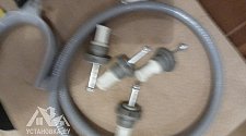 Установить новую отдельно стоящую стиральную машину