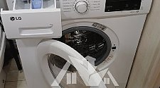Установить новую отдельно стоящую стиральную машину LG 