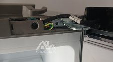 Установить новый отдельно стоящий холодильник