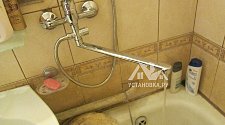 Заменить смеситель для ванны настенный 