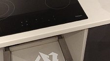 Установить встраиваемую электрическую панель и стиральную машину