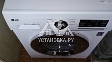 Установить на кухне отдельностоящую стиральную машину LG F1096ND3