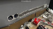 Установить две внутренние розетки