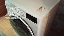 Установить новую отдельно стоящую стиральную машину