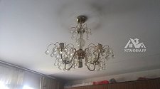 Демонтировать и установить потолочную люстру на болтах