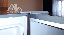 Установить новую отдельно стоящую стиральную машину