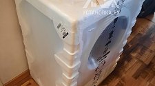 Установить новую отдельно стоящую стиральную машину
