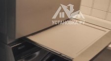 Установить новую отдельно стоящую стиральную машину