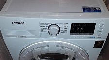 Установить отдельно стоящую стиральную машину samsung в ванной комнате