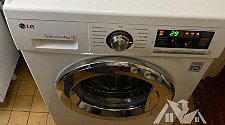 Установить отдельностоящую стиральную машину LG F1096SD3