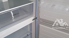 Перевесить двери на новомотдельно стоящем холодильнике