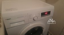 Установить отдельностоящую стиральную машину Hansa в ванной