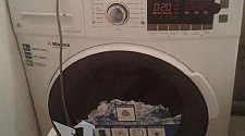 Установить отдельностоящую стиральную машину Hansa WHC1453BL