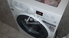 установка стиральной машинки соло
