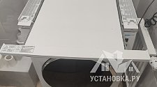 Установить стиральную и сушильную машину в колонну