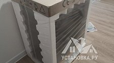 Установить новую отдельно стоящую стиральную машину