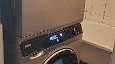 Установить новую отдельно стоящую стиральную машину