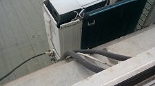 Работа по обслуживанию кондиционера 