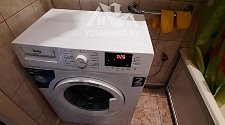 Установить отдельно стоящую стиральную машину Beko