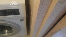 Установить стиральную отдельностоящую машину в ванной комнате