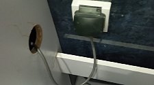 Установить новую отдельно стоящую стиральную машину