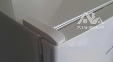 Установить новый отдельно стоящий холодильник